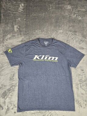 Klim Technical Riding Gear T Shirt Size 2XL Gray
